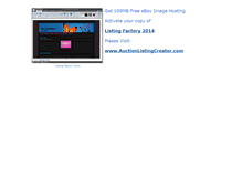 Tablet Screenshot of listingfactoryhost.com
